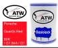 Preview: Porsche, Guards Red, 80K / G1 84A / G1: 500ml Lackdose, von ATW Autoteile West.